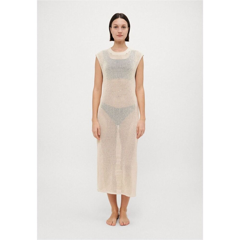 NWT Tommy Hilfiger Sleeveless Crochet MIDI Dress